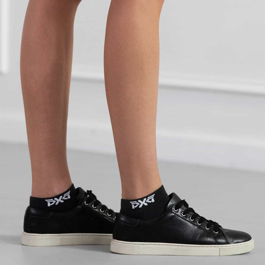 Women's Jacquard Logo Ankle Socks - PXG