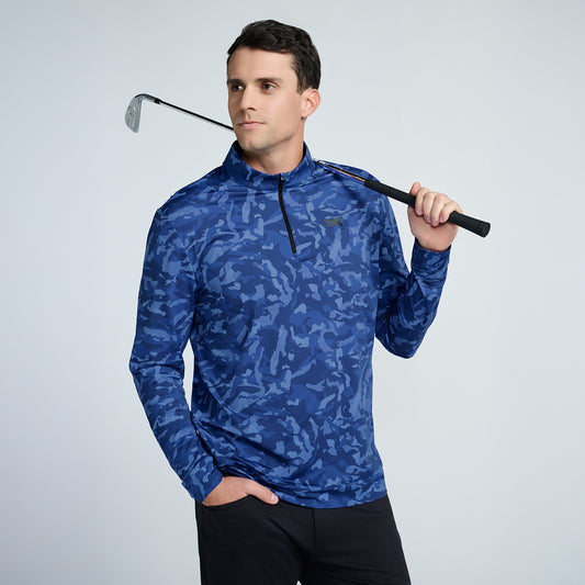 Men's Essential Fairway Camo 1/4 Zip Pullover - PXG