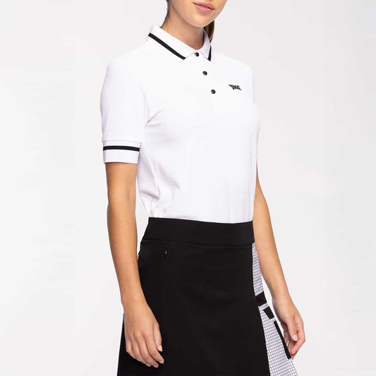 Women's Contrast Sleeve Polo - PXG