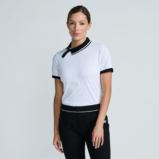 Women's Asymmetrical Snap Collar Polo - PXG