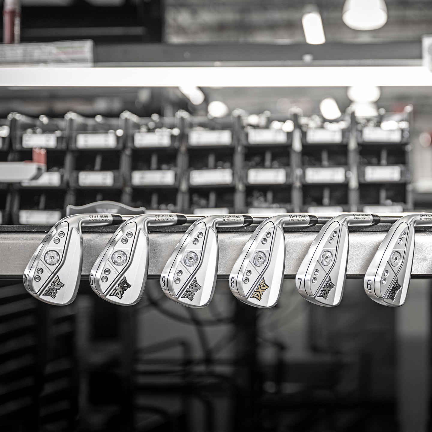 Pre-Built GEN6 0311P Iron Set - Right-Handed - Double Chrome