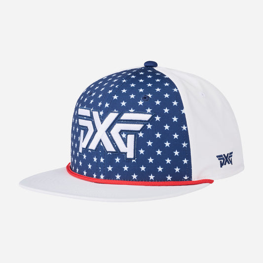 2025 Stars & Stripes High Crown Cap - One Size - PXG