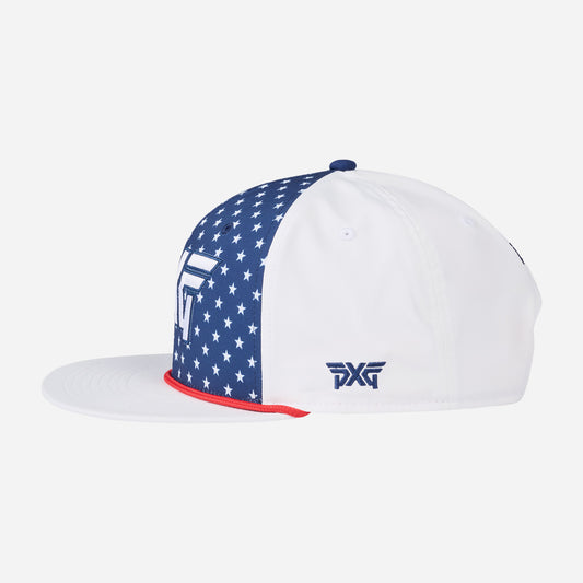2025 Stars & Stripes High Crown Cap - One Size - PXG