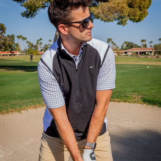 Men's 1/2 Zip Hybrid Vest - PXG