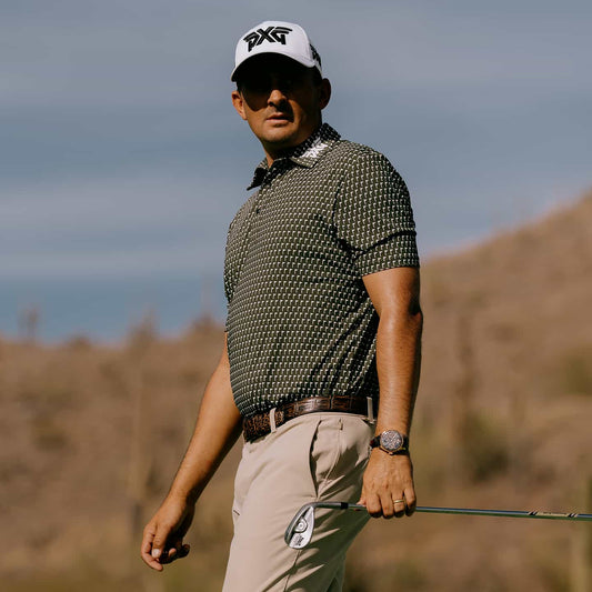 Men's Tour Pin Flag Polo - PXG