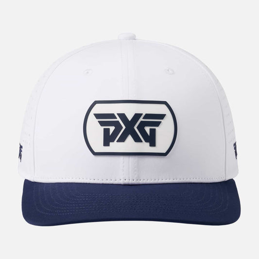 6 Panel Dog Tag Structured Low Crown Snapback - PXG