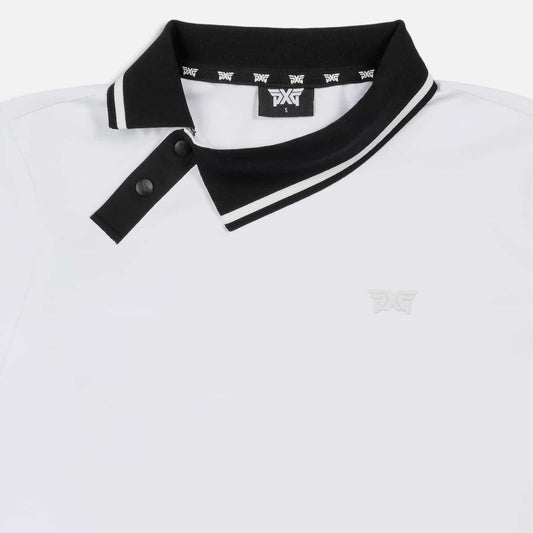 Women's Asymmetrical Snap Collar Polo - PXG