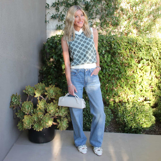 Women's Golf Ball Motif Sleeveless Top - PXG